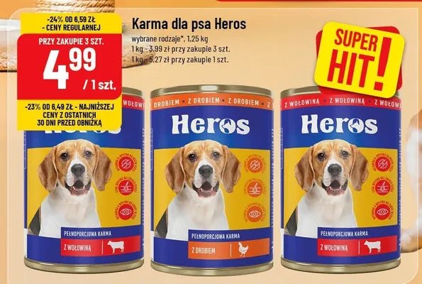 Karma dla psa promocja w POLOmarket