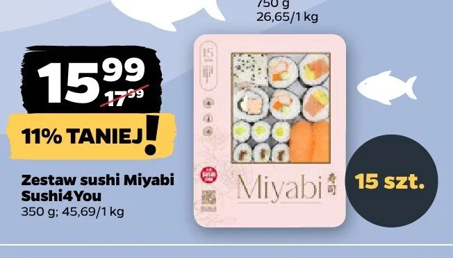 Zestaw sushi Miyabi Sushi4You promocja w Netto