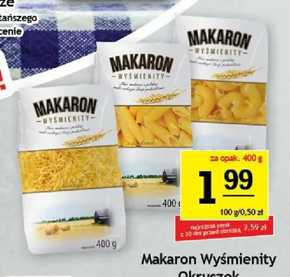 Makaron Wyśmienity Okruszek promocja w Gram Market