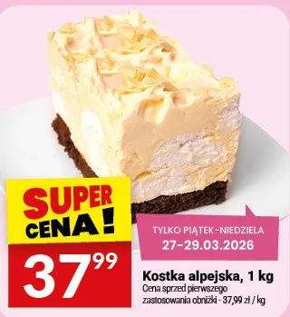 Kostka alpejska promocja w Twój Market