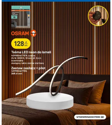 Zestaw startowy zasilacz + pilot Osram promocja w Castorama