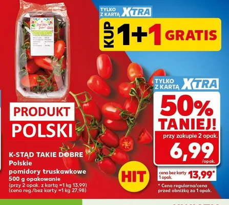 Pomidory truskawkowe K-Stąd Takie Dobre promocja w Kaufland