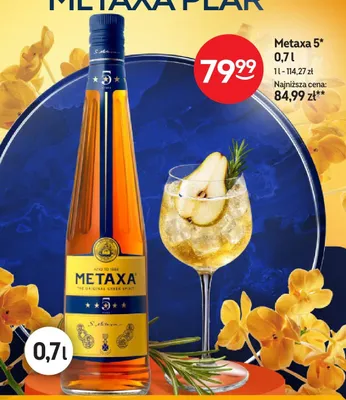 Brandy Metaxa 5* promocja w Żabka