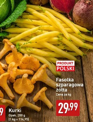 Fasolka szparagowa żółta polska promocja w Aldi