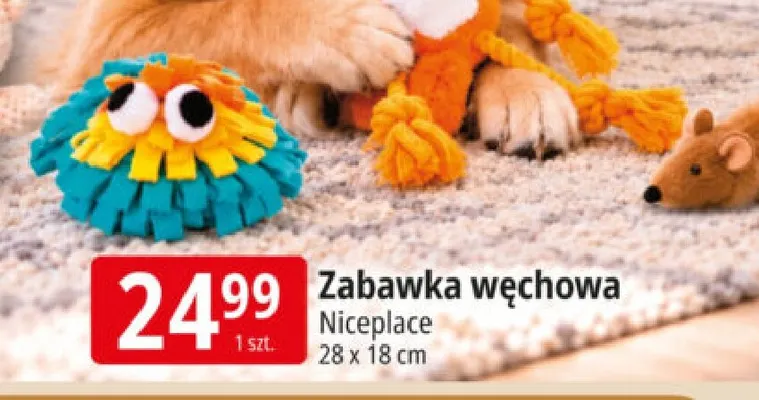Zabawka węchowa Niceplace promocja w Leclerc