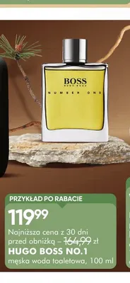 Męska woda toaletowa Hugo Boss No.1 promocja w Super-Pharm