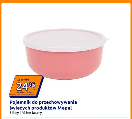 Pojemnik do przechowywania świeżych produktów Mepal 3 litry promocja w Action