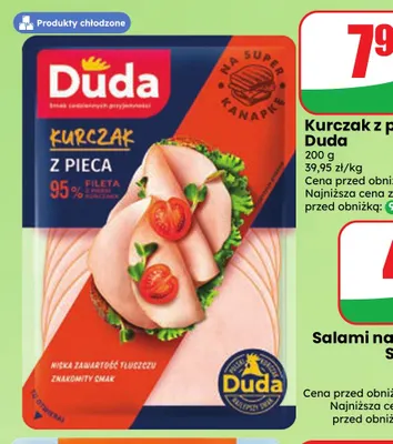 Kurczak z pieca Duda promocja w Dino
