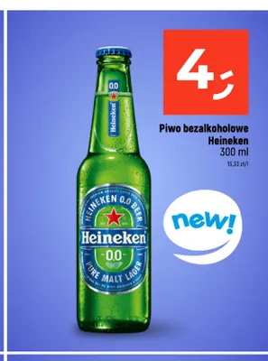 Piwo bezalkoholowe Heineken promocja w Dealz