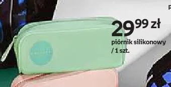 Piórnik silikonowy BackUP miętowy promocja w Empik