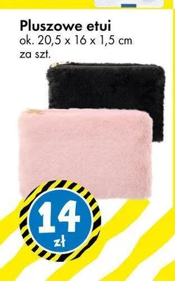 Pluszowe etui promocja w Tedi