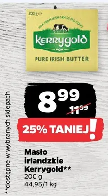Masło irlandzkie promocja w Netto