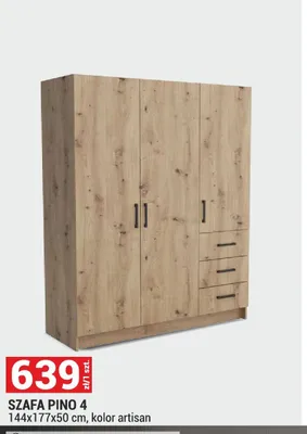Szafa Pino 4 promocja w Merkury Market