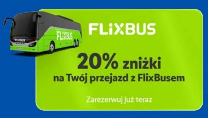Przejazd FlixBus promocja w Lidl