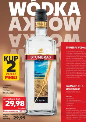 Wódka promocja w Kaufland