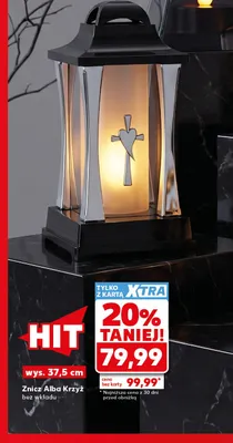 Znicz Alba Krzyż bez wkładu promocja w Kaufland