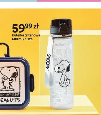 Butelka tritanowa Peanuts promocja w Empik