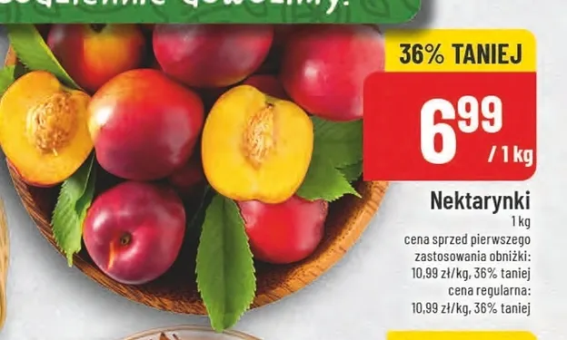 Nektarynki promocja w POLOmarket