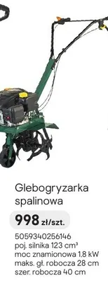 Glebogryzarka spalinowa promocja w Castorama