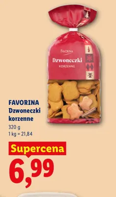 Dzwoneczki korzenne Favorina promocja w Lidl