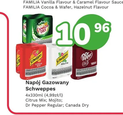 Napój Gazowany Dr Pepper Regular 4-pak promocja w Limonka