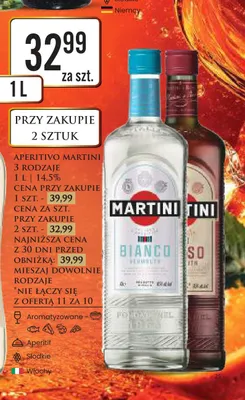 Aperitivo Martini Rosso promocja w Dino