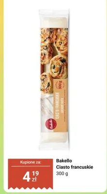 Ciasto francuskie promocja w Biedronka