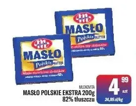 Masło polskie ekstra tłuste 82% tłuszczu promocja w Tomi Markt