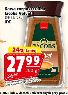 Kawa rozpuszczalna Jacobs Velvet promocja w Prim Market