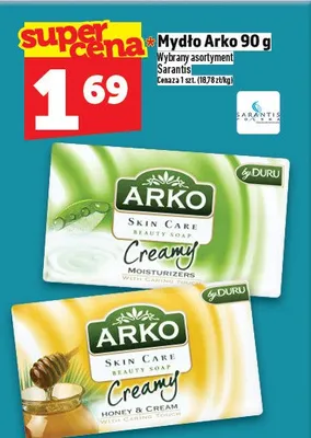 Mydło Arko Skin Care Creamy promocja w TOPAZ