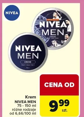 Krem różne rodzaje promocja w Carrefour