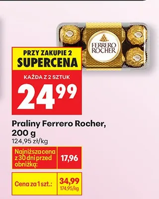 Praliny promocja w Biedronka