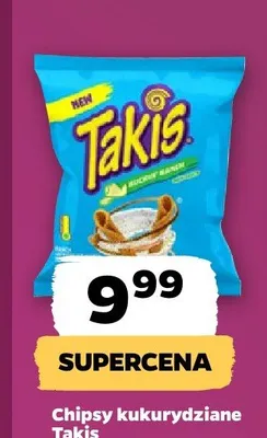 Chipsy kukurydziane Takis promocja w Netto