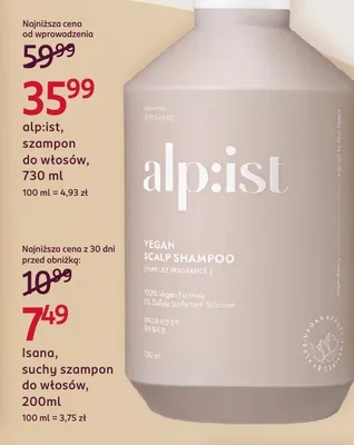 Suchy szampon do włosów promocja w Rossmann