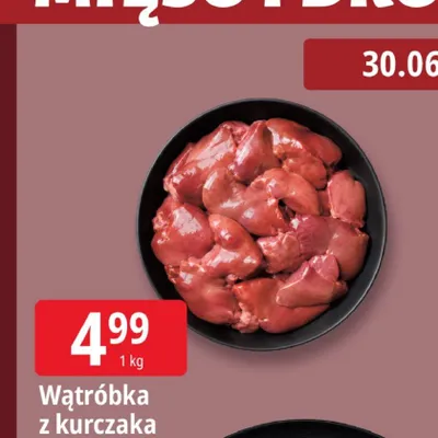 Wątróbka z kurczaka promocja w Leclerc
