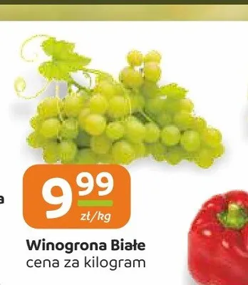 Winogrona białe promocja w Społem Częstochowa