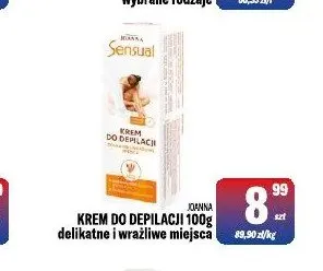 Krem do depilacji Joanna Sensual promocja w Tomi Markt