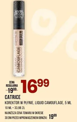 Korektor nr 5 Płynę, Liquid Camouflage promocja w Drogerie Natura