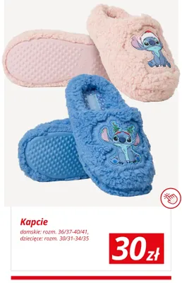 Kapcie dziecięce Stitch promocja w KiK
