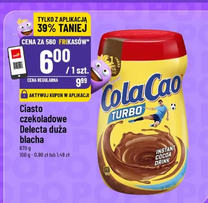 Kakao rozpuszczalne Cola Cao Turbo promocja w POLOmarket