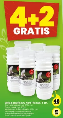 Wkład parafinowy Aura Płomyk promocja w Twój Market