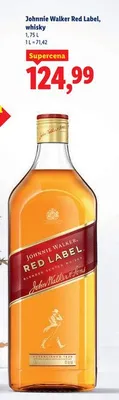 Whisky Red Label promocja w Lidl