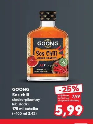 Sos chili słodko-pikantny Goong promocja w Kaufland