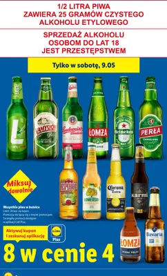 Piwo Perła Chmielowa promocja w Lidl
