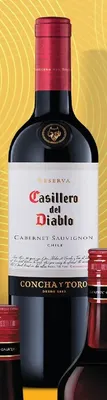 Wino czerwone Casillero del Diablo Reserva Cabernet Sauvignon promocja w Żabka
