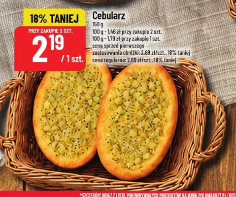 Cebularz promocja w POLOmarket