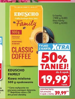 Kawa Tchibo family eduscho promocja w Kaufland