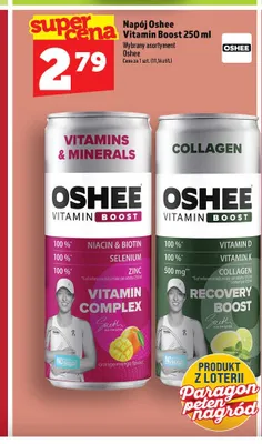 Napój Oshee Vitamin Boost Vitamins & Minerals promocja w TOPAZ