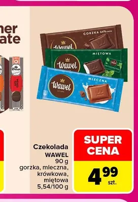 Czekolada Wawel krówkowa promocja w Carrefour