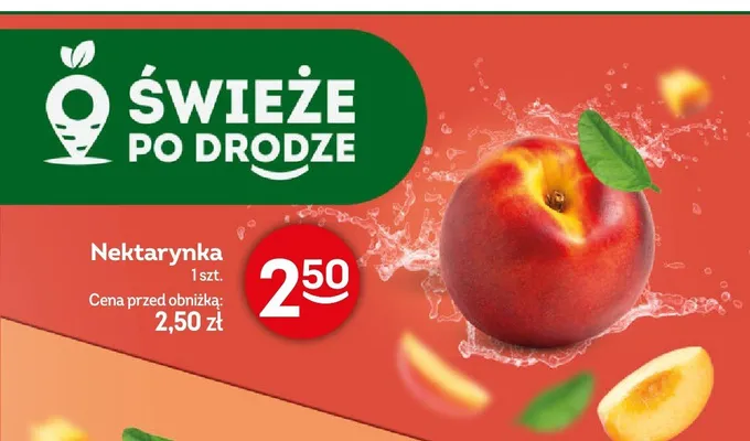 Nektarynka promocja w Żabka